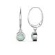 1 - Cara Opal (5mm) Solitaire Dangling Earrings 