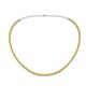 1 - Gracelyn 2.20 mm Round Citrine Adjustable Tennis Necklace 