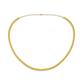 1 - Gracelyn 2.20 mm Round Citrine Adjustable Tennis Necklace 