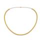 1 - Gracelyn 2.20 mm Round Citrine Adjustable Tennis Necklace 