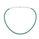 1 - Gracelyn 2.20 mm Round Emerald Adjustable Tennis Necklace 