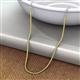 3 - Gracelyn 1.70 mm Round Yellow Diamond Adjustable Tennis Necklace 