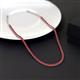 3 - Gracelyn 2.20 mm Round Ruby Adjustable Tennis Necklace 