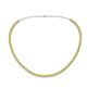 1 - Gracelyn 2.70 mm Round Yellow Sapphire Adjustable Tennis Necklace 