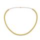1 - Gracelyn 2.70 mm Round Yellow Sapphire Adjustable Tennis Necklace 