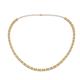 1 - Gracelyn 2.70 mm Round Diamond and Citrine Adjustable Tennis Necklace 