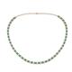 1 - Gracelyn 2.70 mm Round Diamond and Lab Created Alexandrite Adjustable Tennis Necklace 