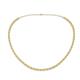 1 - Gracelyn 2.20 mm Round Diamond and Citrine Adjustable Tennis Necklace 