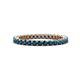 1 - Tiffany 2.00 mm Blue Diamond Eternity Band 