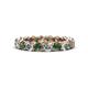 1 - Tiffany 3.40 mm Created Alexandrite and Lab Grown Diamond Eternity Band 