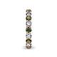 6 - Tiffany 3.40 mm Created Alexandrite and Lab Grown Diamond Eternity Band 