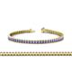 1 - Abril 2.40 mm Tanzanite Eternity Tennis Bracelet 