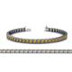 1 - Nancie 3.30 mm Citrine Eternity Tennis Bracelet 
