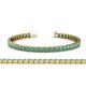 1 - Nancie 3.30 mm London Blue Topaz Eternity Tennis Bracelet 