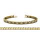 1 - Nancie 3.30 mm Smoky Quartz and Diamond Eternity Tennis Bracelet 