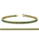1 - Tiara 2.60 mm Emerald Eternity Tennis Bracelet 