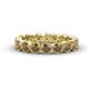 1 - Arria 3.00 mm Smoky Quartz Eternity Band 