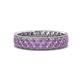 1 - Cailyn Amethyst Eternity Band 