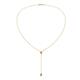 1 - Twila 0.30 ctw Citrine (3.50 mm) Women Lariat Necklace 