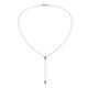 1 - Twila 0.30 ctw Pink Tourmaline (3.50 mm) Women Lariat Necklace 