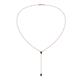 1 - Twila 0.34 ctw Black Diamond (3.50 mm) Women Lariat Necklace 