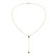 1 - Twila 0.34 ctw Black Diamond (3.50 mm) Women Lariat Necklace 