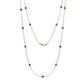 1 - Lien (13 Stn/3mm) Black Diamond on Cable Necklace 