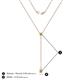 4 - Twila 0.36 ctw Peridot (3.50 mm) Women Lariat Necklace 