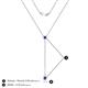 6 - Twila 0.30 ctw Diamond (3.50 mm) Women Lariat Necklace 