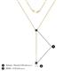 6 - Twila 0.30 ctw Diamond (3.50 mm) Women Lariat Necklace 