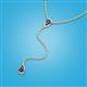 10 - Twila 0.30 ctw Diamond (3.50 mm) Women Lariat Necklace 