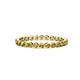 1 - Valerie 2.40 mm Citrine Eternity Band 