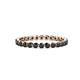 1 - Valerie 2.40 mm Black Diamond Eternity Band 
