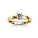 3 - Ilone 0.50 ct IGI Certified Lab Grown Diamond Round (5.00 mm) Solitaire Engagement Ring  