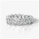 1 - Trisha 3.75 ctw Heart Shape Natural Diamond (4.00 mm) Eternity Band 