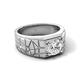 5 - Jamar 1.00 ct (6.50 mm) IGI Certified Lab Grown Diamond Nugget Solitaire Men Band 
