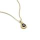 4 - Tessie 0.17 ct Black Diamond (3.50 mm) Women Teardrop Solitaire Pendant Necklace 