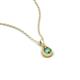 4 - Tessie 0.22 ct Lab Created Alexandrite (3.50 mm) Women Teardrop Solitaire Pendant Necklace 