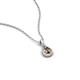 4 - Tessie 0.16 ct Smoky Quartz (3.50 mm) Women Teardrop Solitaire Pendant Necklace 