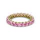 3 - Tiffany 3.00 mm Pink Sapphire Eternity Band 