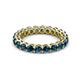 3 - Tiffany 3.00 mm Blue Diamond Eternity Band 