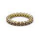 3 - Tiffany 3.00 mm Smoky Quartz Eternity Band 