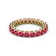 3 - Tiffany 3.00 mm Ruby Eternity Band 