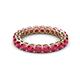 3 - Tiffany 3.00 mm Ruby Eternity Band 