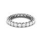 3 - Tiffany 3.00 mm White Sapphire Eternity Band 