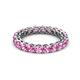 3 - Tiffany 3.00 mm Pink Sapphire Eternity Band 