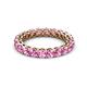 3 - Tiffany 3.00 mm Pink Sapphire Eternity Band 
