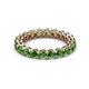 3 - Tiffany 3.00 mm Green Garnet Eternity Band 