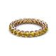 3 - Tiffany 3.00 mm Citrine Eternity Band 
