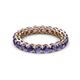 3 - Tiffany 3.00 mm Iolite Eternity Band 